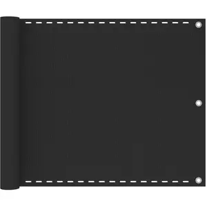 vidaXL Écran de balcon en PEHD 75 x 600 cm Anthracite