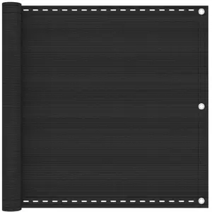 Comparateur de prix : vidaXL Écran de balcon en PEHD 90x600 cm Anthracite