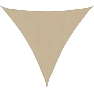 Comparateur de prix : vidaXL Voile de parasol tissu oxford triangulaire 3,6x3,6x3,6 m beige