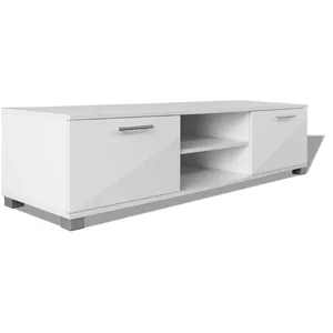Comparateur de prix : vidaXL Meuble Tv À Haute Brillance Blanc 120 X 40,3 X 34,7 Cm - Vidaxl