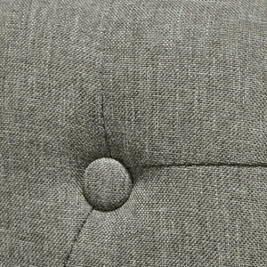 Comparateur de prix : vidaXL Chaises à manger lot de 4 gris tissu
