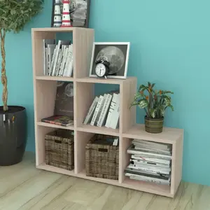 Comparateur de prix : vidaXL Bibliothèque/étagère 107 cm Couleur de chêne