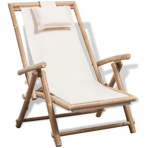 Comparateur de prix : vidaXL Chaise de terrasse d'extérieur Bambou