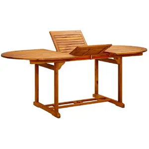 Comparateur de prix : vidaXL Table de jardin 200x100x75 cm Bois d'acacia massif