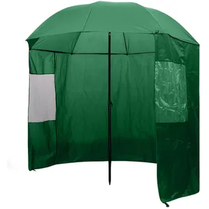 Comparateur de prix : vidaXL Parapluie de pêche Vert 240x210 cm