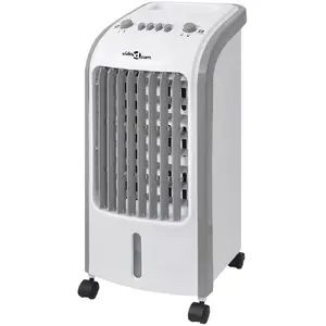 vidaXL Refroidisseur d'air portable 80 W 4 L 270 m³/h 25 x 26 x 56 cm
