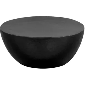 Comparateur de prix : vidaXL Table basse Aluminium martelé 70 x 30 cm Noir