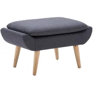 Comparateur de prix : vidaXL Repose-pied Tapisserie en tissu 73 x 43 x 42 cm Gris foncé