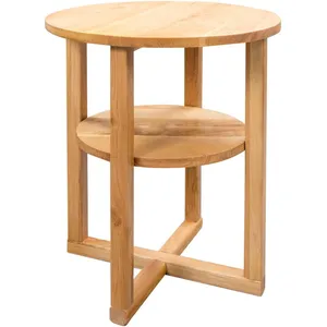 vidaXL Table d'appoint 40 x 50 cm Bois de chêne massifVendu parvidaxl