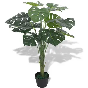 Comparateur de prix : vidaXL Plante artificielle avec pot Monstera 70 cm Vert