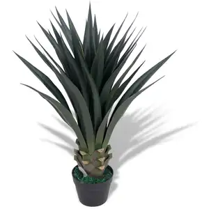 Comparateur de prix : vidaXL Plante artificielle avec pot Yucca 85 cm Vert