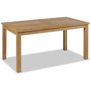 vidaXL Table basse Teck 90x50x45 cm pas cher