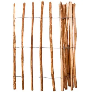 Comparateur de prix : vidaXL Clôture à piquets Bois de noisetier 120x250 cm
