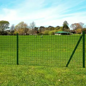 Comparateur de prix : vidaXL Clôture Euro Acier 10 x 1,7 m Vert
