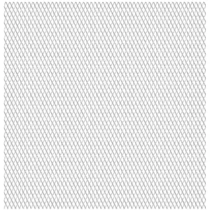 vidaXL Panneau de grillage de jardin Acier inox 50x50 cm 30x17x2,5 mm pas cher