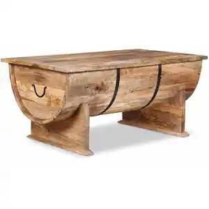 Comparateur de prix : vidaXL Table basse Bois de manguier massif 88 x 50 x 40 cm