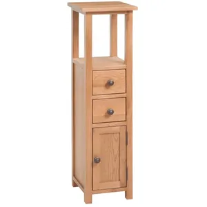 Comparateur de prix : vidaXL Chêne Massif Étagère d’Angle Marron Mobilier Meuble de Rangement