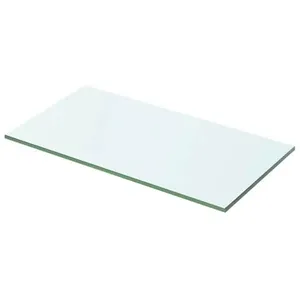 vidaXL Panneau pour étagère Verre transparent 50 x 20 cm pas cher