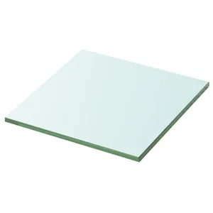 Comparateur de prix : vidaXL Panneau pour étagère Verre transparent 20 x 20 cm