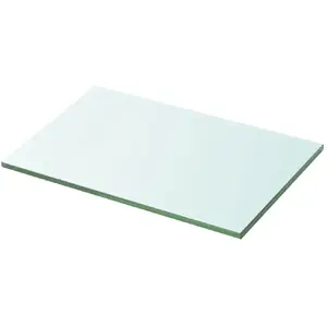Comparateur de prix : vidaXL Panneau pour étagère Verre transparent 20 x 30 cm