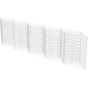 Comparateur de prix : vidaXL Panier de gabion Acier galvanisé 300x30x100 cm