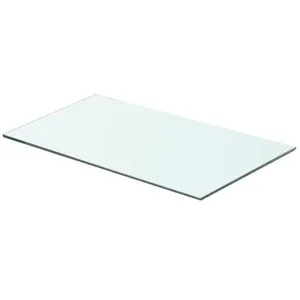 Comparateur de prix : vidaXL Panneau pour étagère Verre transparent 60 x 30 cm