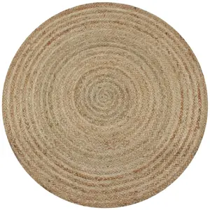 Comparateur de prix : vidaXL Tapis Jute tressé 150 cm rond