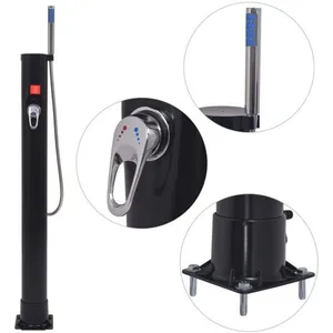 Comparateur de prix : vidaXL Douche solaire 8 L PVC Acier