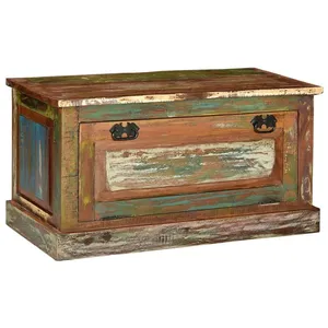 Comparateur de prix : vidaXL Banc de rangement de chaussures Bois de récupération