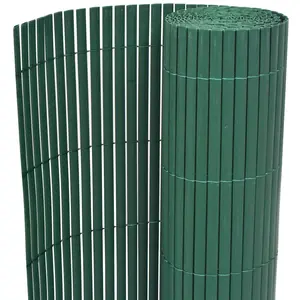 Comparateur de prix : vidaXL Clôture de jardin Double face PVC 90 x 500 cm Vert