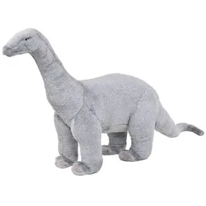 Comparateur de prix : vidaXL Jouet en peluche Dinosaure Brachiosaurus Gris XXL