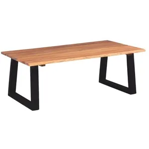 Comparateur de prix : vidaXL Table basse Bois d'acacia massif 110 x 60 x 40 cm