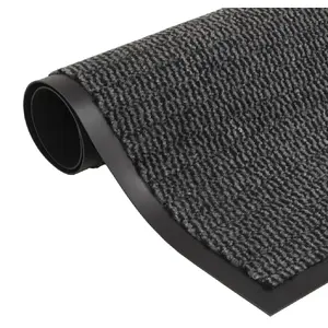 Comparateur de prix : vidaXL Paillasson rectangulaire 40 x 60 cm Anthracite