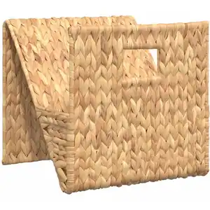 Comparateur de prix : vidaXL Porte-revue 31 x 31 x 31 cm Jacinthe d'eau