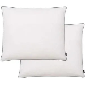 Comparateur de prix : vidaXL Oreiller 2 pcs Remplissage de duvet 70 x 60 cm Blanc