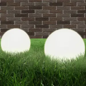 Comparateur de prix : vidaXL Lampe à LED sous forme de boule 2 pcs Sphérique 25 cm PMMA