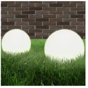 Comparateur de prix : vidaXL Lampe à LED sous forme de boule 2 pcs Sphérique 20 cm PMMA