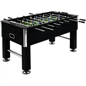 Comparateur de prix : vidaXL Table de football Acier 60 kg 140 x 74,5 x 87,5 cm Noir