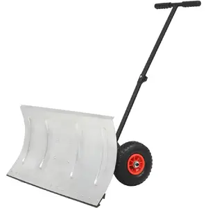 Comparateur de prix : vidaXL Chasse-neige manuel avec roues 100 x 44 cm