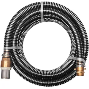 Comparateur de prix : vidaXL Tuyau d'aspiration avec raccords en laiton 7 m 25 mm Noir