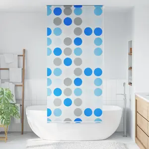 vidaXL Store roulant de douche 100x240 cm Cercle pas cher