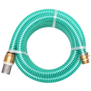 Comparateur de prix : vidaXL Tuyau d'aspiration avec raccords en laiton 7 m 25 mm Vert