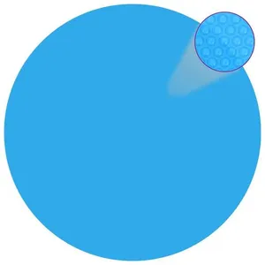 Comparateur de prix : vidaXL Film solaire de piscine ronde PE 381 cm Bleu
