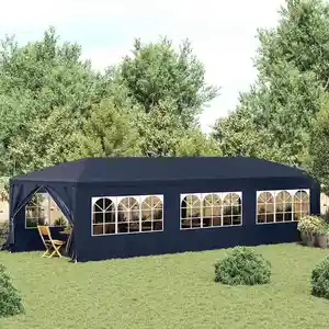 Comparateur de prix : vidaXL Tente de réception 3 x 9 m Bleu