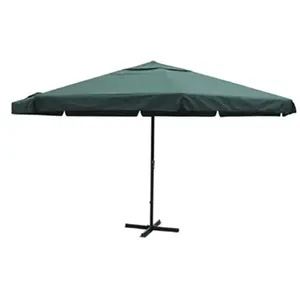 Comparateur de prix : vidaXL Parasol vert aluminium 500 cm