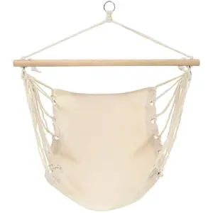 Comparateur de prix : vidaXL Hamac pliable Crème