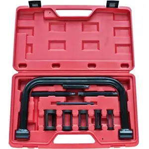 Comparateur de prix : vidaXL Kit de 10 outils de compresseur de ressort à valve