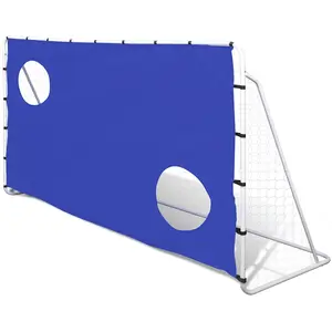 Comparateur de prix : vidaXL But de Football avec Cibles 240x92x150 cm Filet Football Adultes