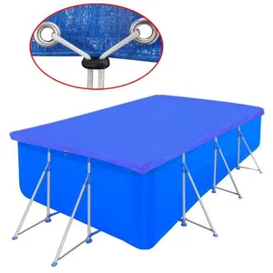 Comparateur de prix : vidaXL vidXL Couverture de piscine PE Rectangulaire 90 g/sqm 400 x 207...