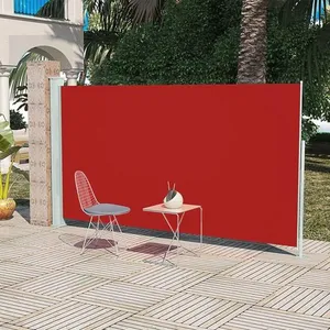 Comparateur de prix : vidaXL Auvent latéral de patio 160x300 cm Rouge